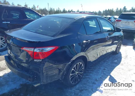 2015 Toyota Corolla S Plus from USA, damaged, VIN 2T1BURHE9FC250661